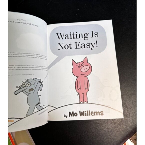 Lot of 3 Mo Willems Elephant and Piggie Books 1st Editiion Hardcover and Softcov - Picture 10 of 11